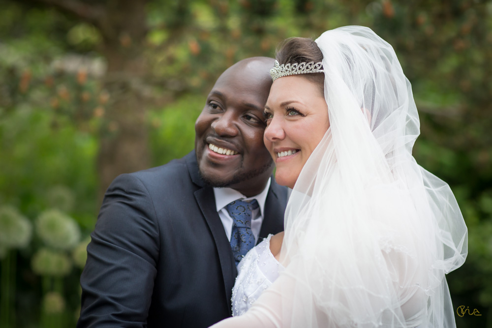 English-African Wedding