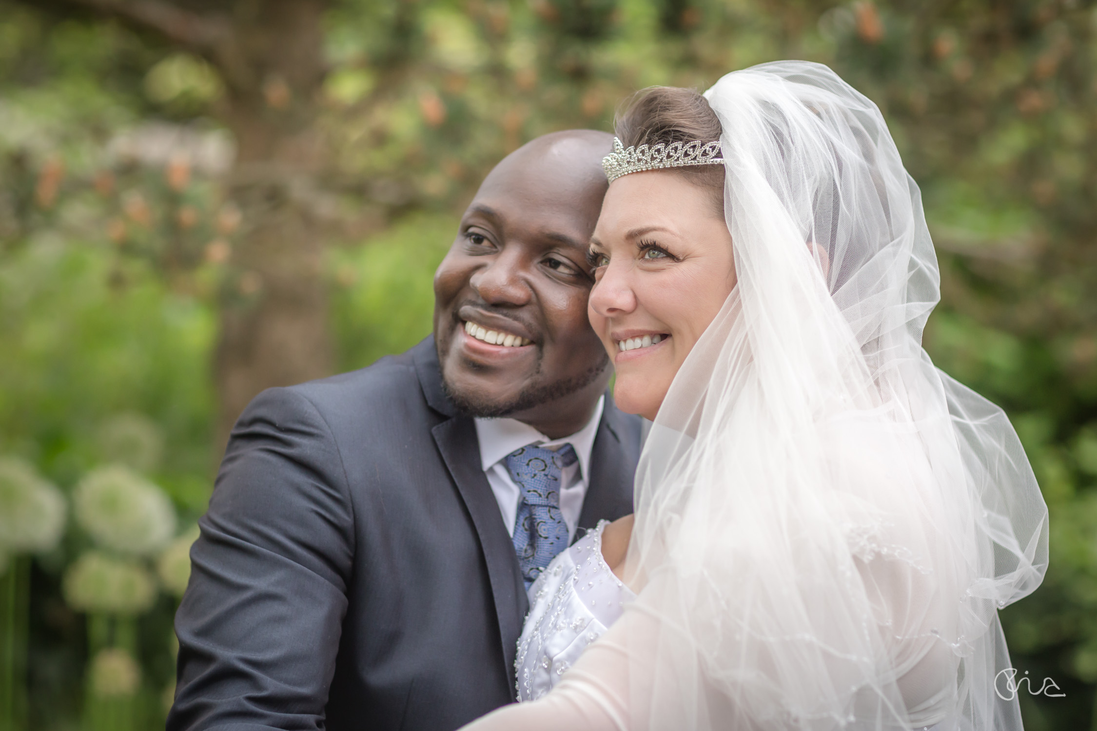 English-African Wedding in East Sussex