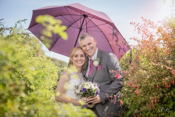 Bride and Groom at Grand Hotel Eastbourne wedding