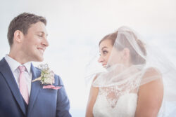 Brighton Bandstand wedding couple shot