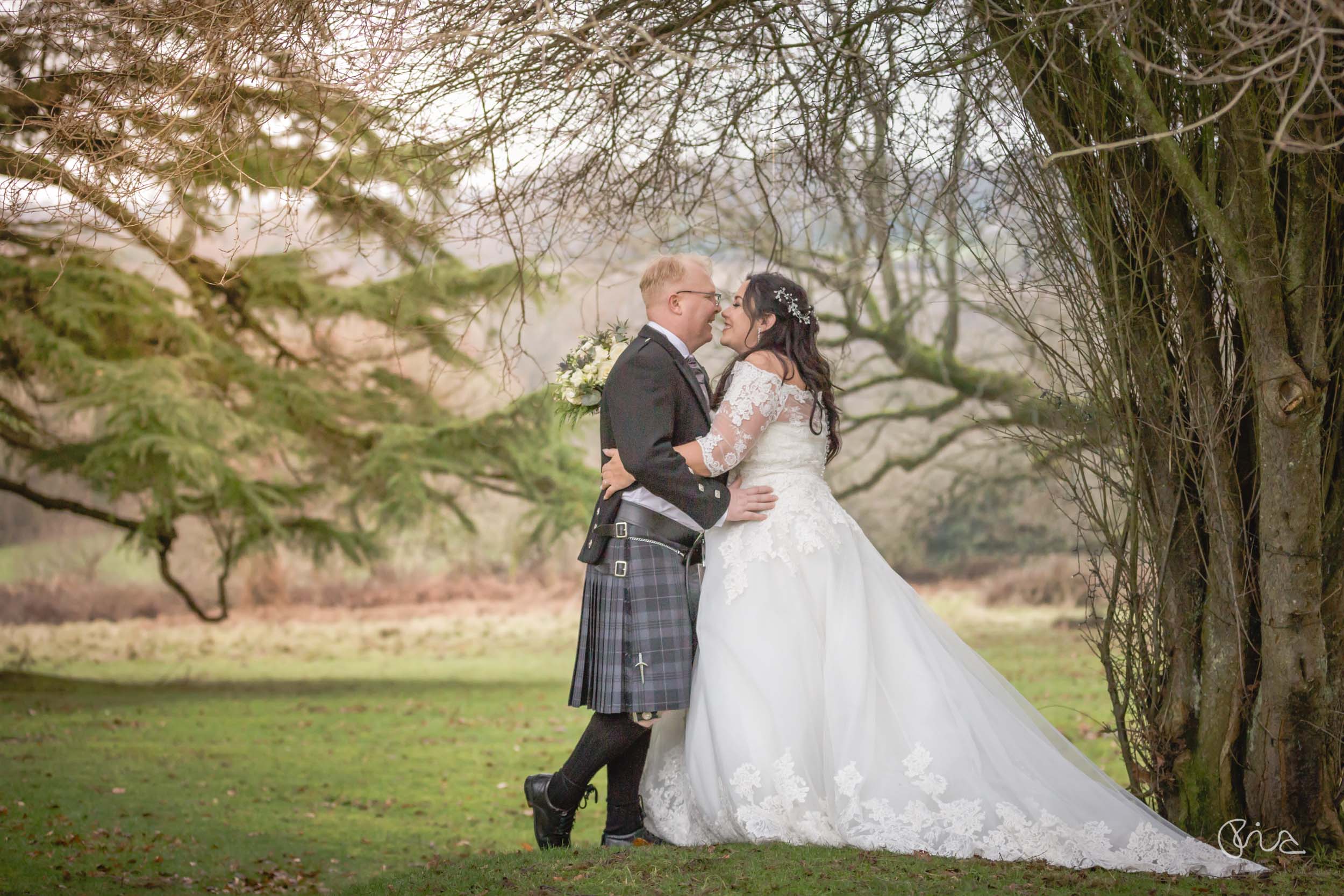 Highley Manor Wedding ceremony