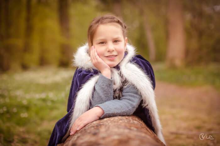 Arlington Bluebell walk portrait shoot