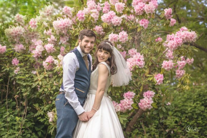 Bride and Groom at Robert Denholm House Weddings