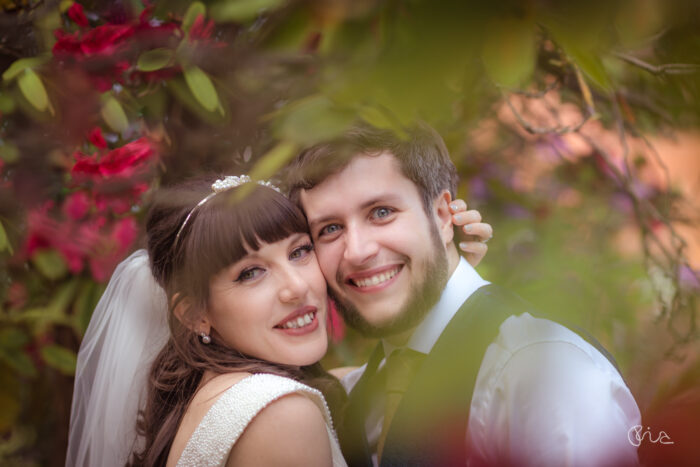 Bride and Groom at Robert Denholm House Weddings