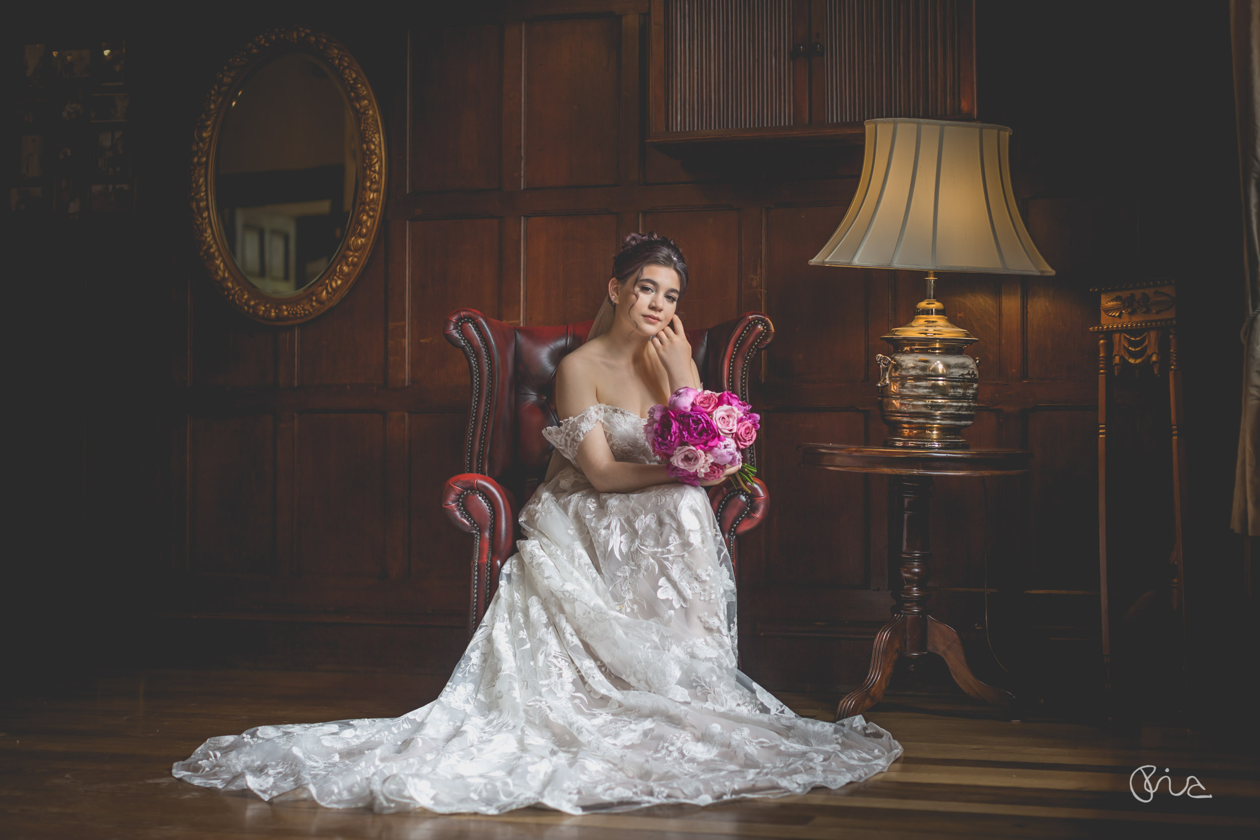 Bride at Highley manor