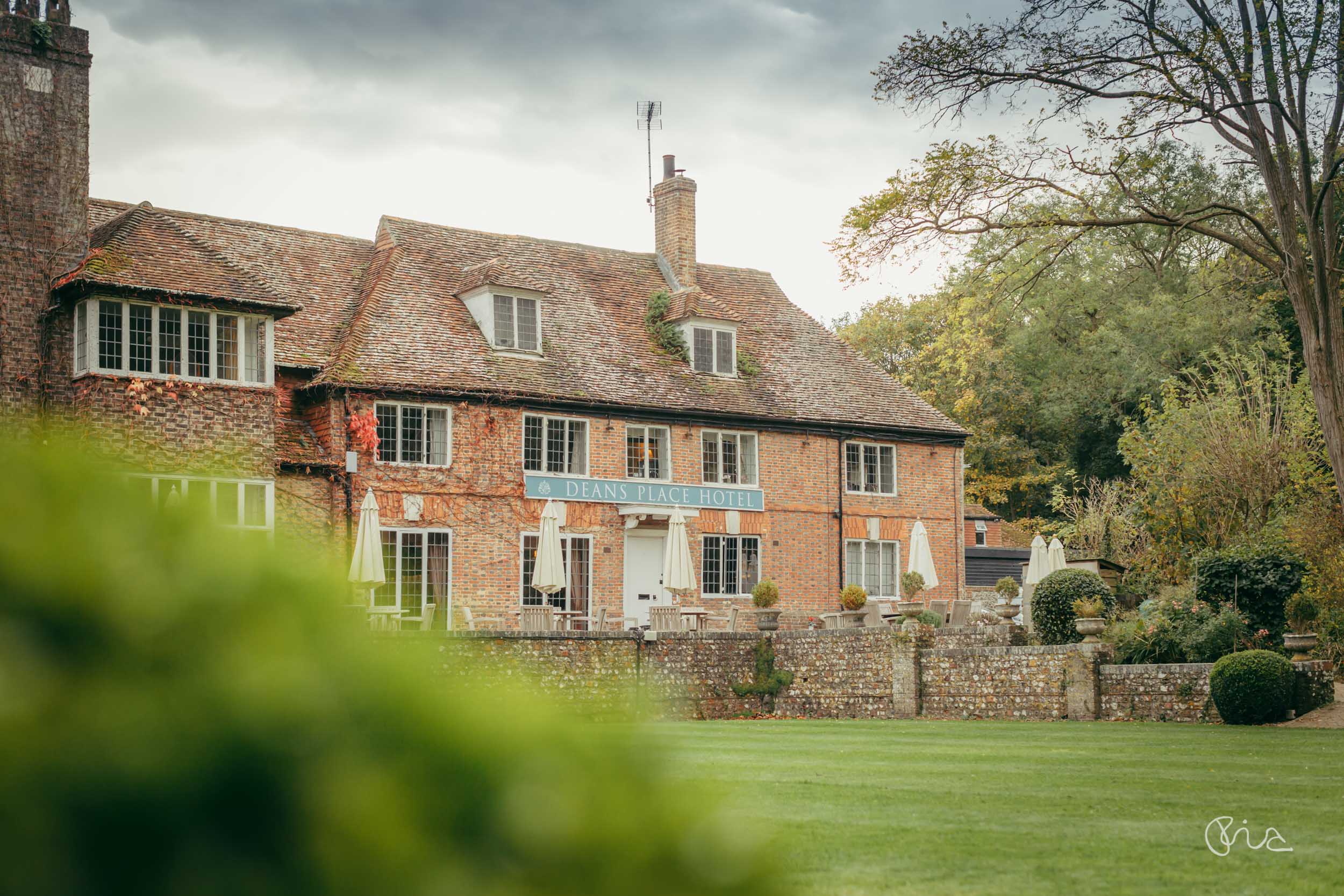 Deans Place Hotel wedding venue in Alfriston, East Sussex