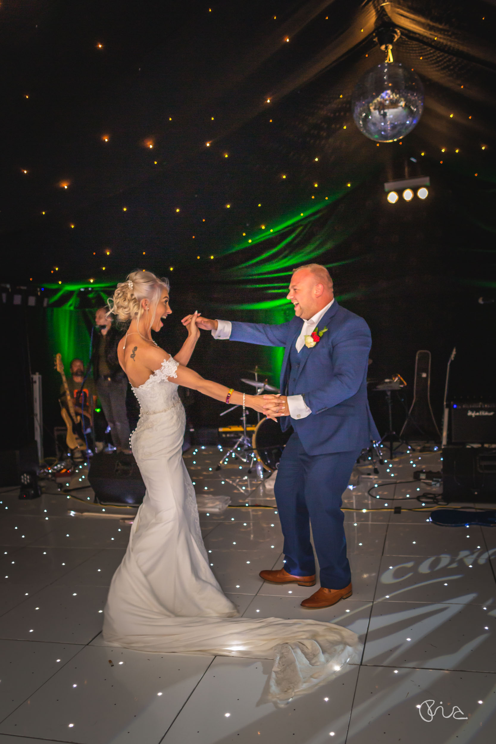 First dance at Great Ote Hall Wedding