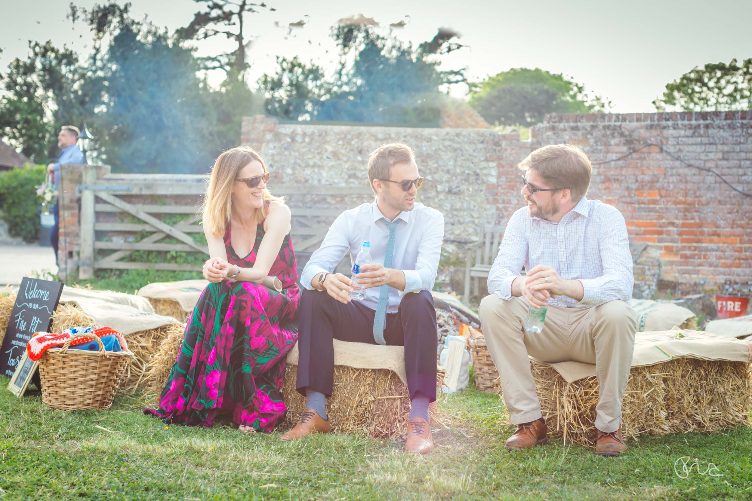 Peelings Manor Barns wedding reception in Eastbourne