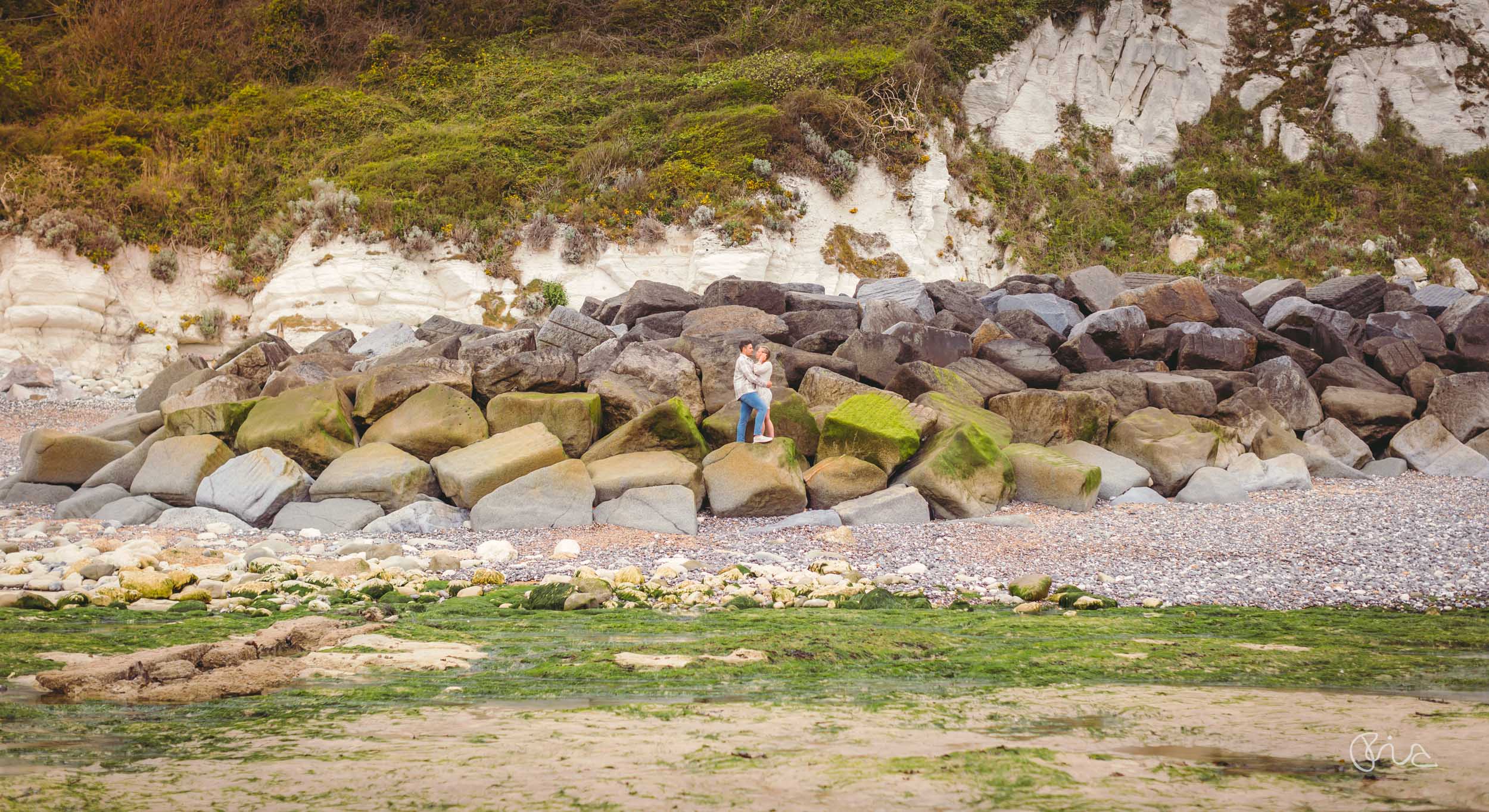 Pre-wedding shoot on Eastbourne Beach