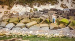 Pre-wedding shoot on Eastbourne Beach