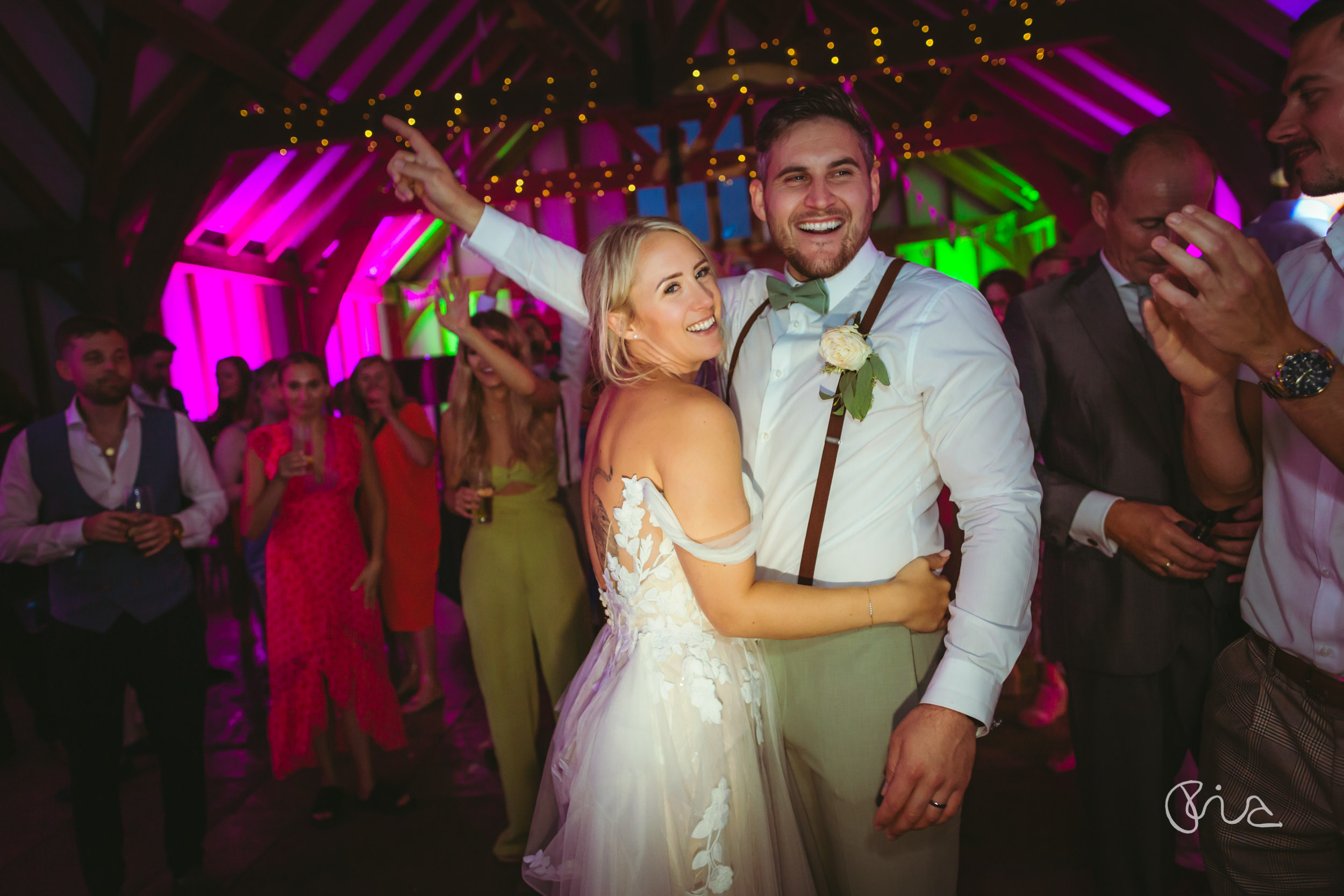 First dance at Brookfield Barn