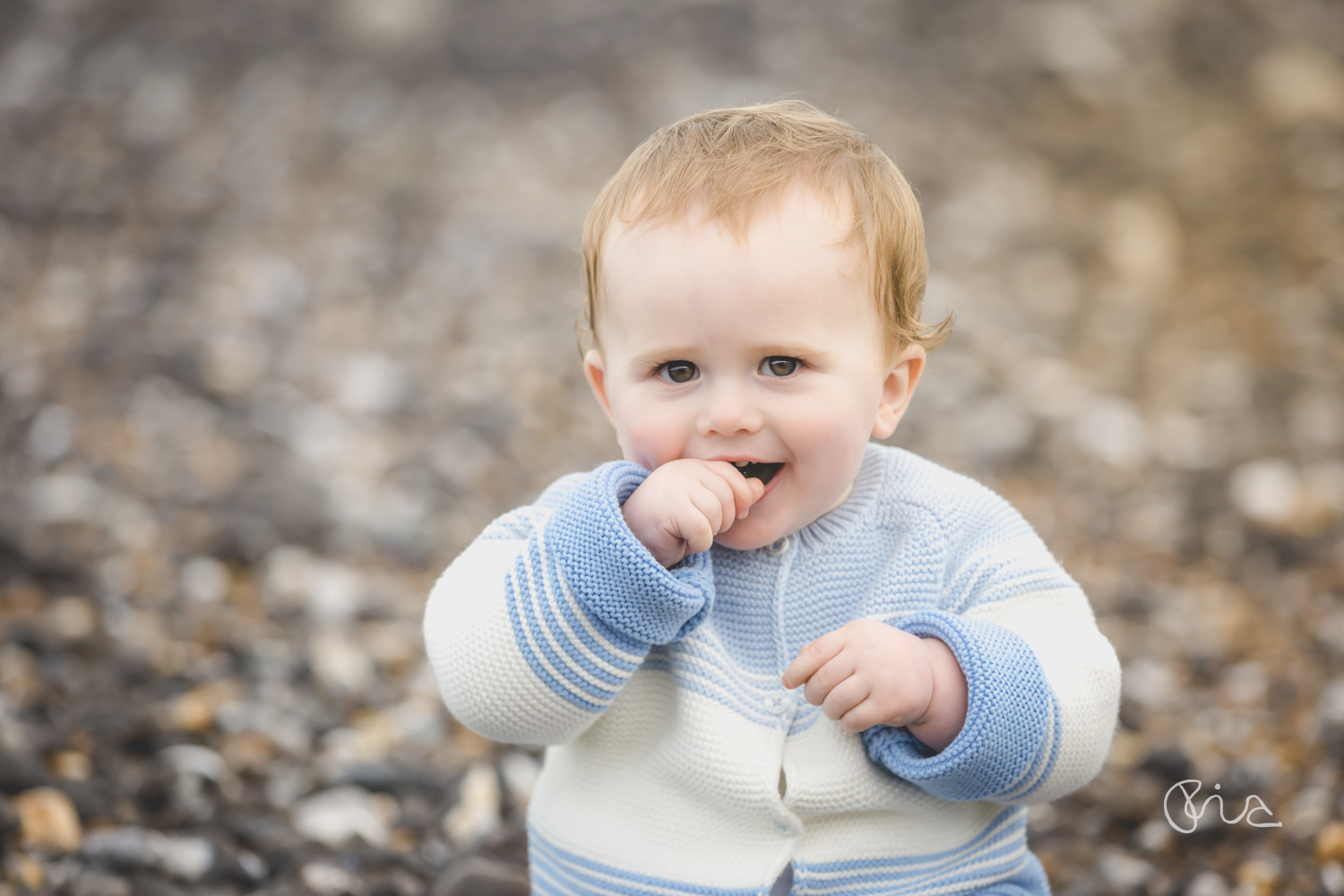 Portrait photography on Eastbourne Beach