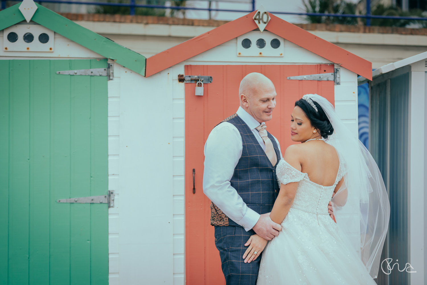 Eastbourne winter wedding