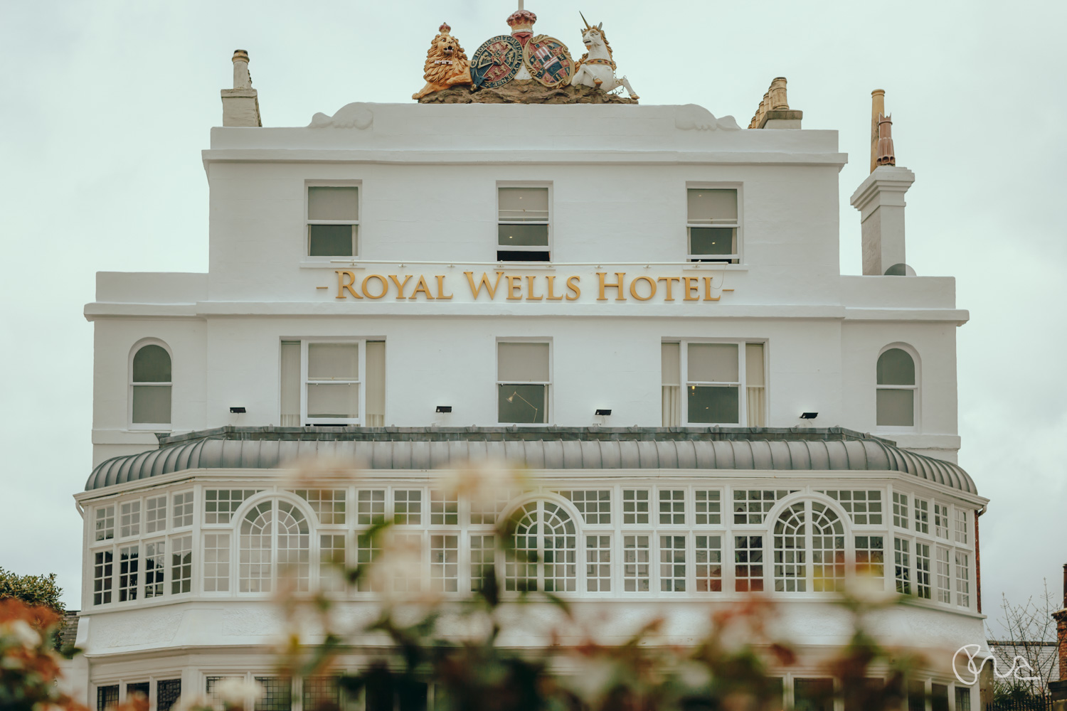 Bridal prep at the Royal Wells Hotel