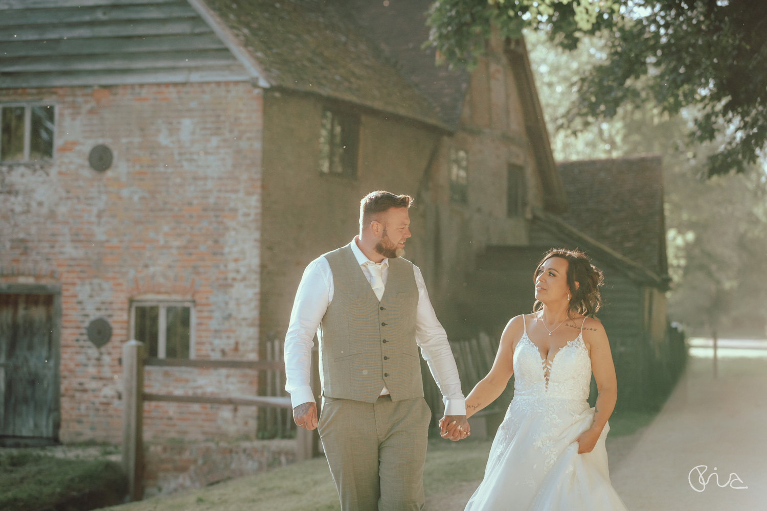 Mapledurham House wedding